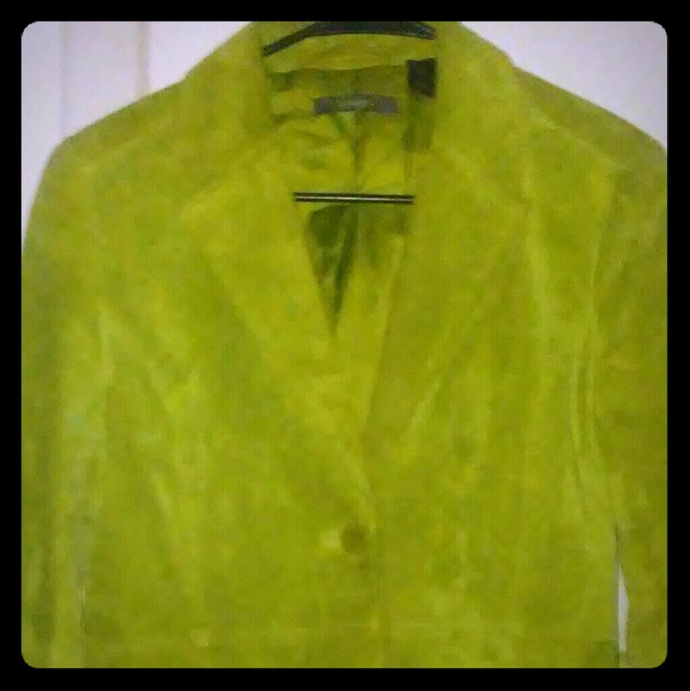 Suede Liz Claiborne Blazer